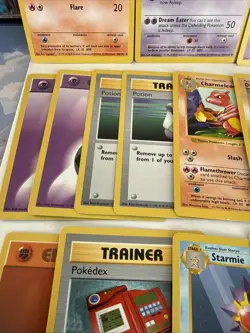 Pokemon TCG Shadowless Base Set Lot - Haunter - Abra - Diglett Etc - Image 5