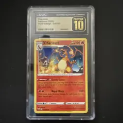 Pokemon Charizard #001/015 McDonald's 2024 Promo Regular CGC 10 English - Image 1