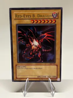 Red-Eyes B. Dragon JMP-002 Shonen Jump Magazine Promos Unlimited - Image 1