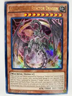 Ancient Gear Reactor Dragon - SR03-EN001 - Ultra Rare - 1st Edition - Image 1