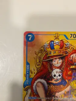 Monkey.D.Luffy (2nd Anniversary Stamped Promo) P-043 One Piece TCG - English NM - Image 2