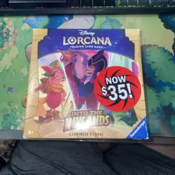 Disney Lorcana TCG Into the Inklands Illumineers Trove Factory Sealed Box 4050368982926 - Image 1