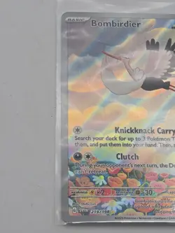 Bombirdier - 219/198 - Scarlet & Violet / IR / NM Pokemon Card Base Set - Image 2