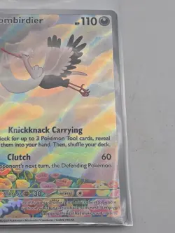Bombirdier - 219/198 - Scarlet & Violet / IR / NM Pokemon Card Base Set - Image 3