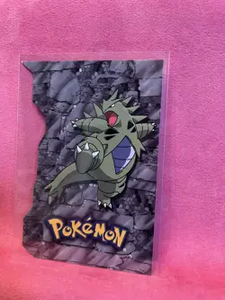 Pokemon Tyranitar 18/18 Johto League Champions Embossed Die Cut TOPPS CARD NM - Image 3