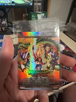 Dragon Ball Super Card Game Energy Marker Miraculous Revival M-18 - Image 1