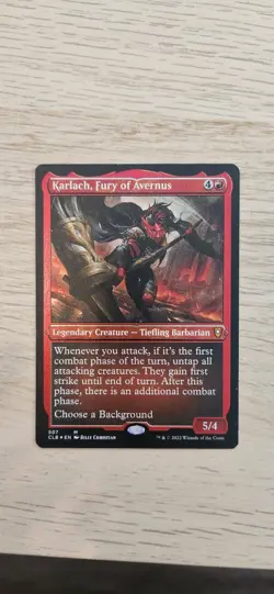 Karlach, Fury of Avernus (Foil Etched) Commander Legends: Battle for Baldur's... - Image 1