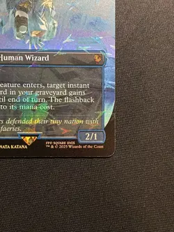 Snapcaster Mage (Borderless) (Chocobo Track Foil) Commander: Final Fantasy Foil - Image 4