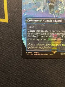 Snapcaster Mage (Borderless) (Chocobo Track Foil) Commander: Final Fantasy Foil - Image 5