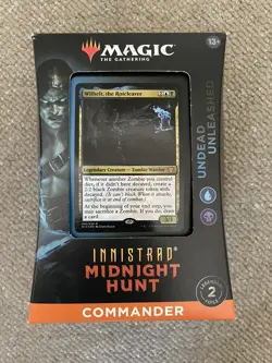 Magic MTG Innistrad Midnight Hunt Commander Deck Undead Unleashed - Image 1