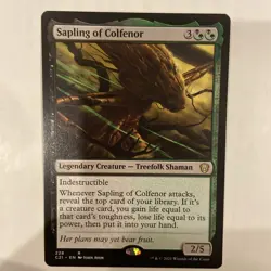Sapling of Colfenor Commander 2021 Regular - Image 1