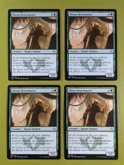 Abzan Beastmaster x4 Fate Reforged 4x Playset Magic the Gathering MTG - Image 1