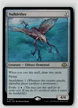 MTG Modern Horizons 3 Nulldrifter x1 NM Rare - Image 1