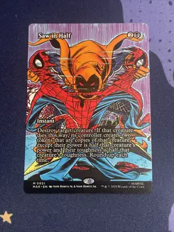 Saw in Half (Borderless) Marvel Universe Eternal-Legal Regular - Image 1
