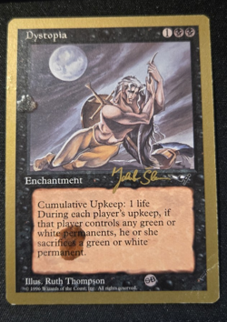 1x Damaged Dystopia MTG 97' World Champions SV - Image 1