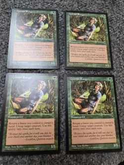 MTG Magic The gathering - 4x Quirion Ranger Visions - Image 1