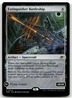 Extinguisher Battleship 242 MTG Edge of Eternities R NM - Image 1