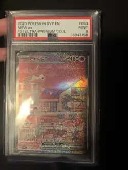 2023 Pokemon SVP en Mew EX 151 Ultra Premium Collection Psa 9 - Image 1