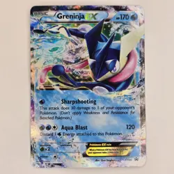 Greninja EX XY20 Black Star Promo Holo NM/LP Pokemon - Image 1