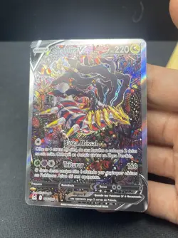 Pokemon TCG Giratina V Alt Art 186/196 Lost Origin Ultra Rare Portuguese - Image 3