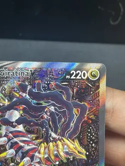 Pokemon TCG Giratina V Alt Art 186/196 Lost Origin Ultra Rare Portuguese - Image 5