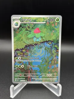 Pokemon ivysaur 167/165 SV151 Illustration Rare NM In Hand & Ready To Ship!!! - Image 1