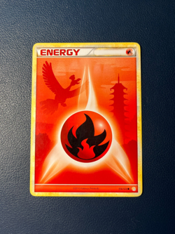 Pokemon TCG - Fire Energy Ho-Oh 116/123 Heartgold & Soulsilver Regular - LP - Image 1