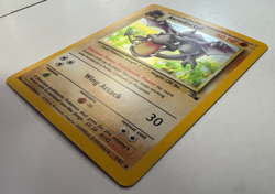 Pokemon TCG Card ~ AERODACTYL ~ 1/62 ~ Fossil ~ HOLO ~ Unlimited ~ WotC - Image 2