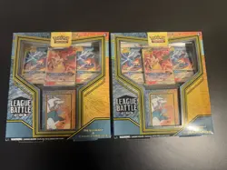 Pokemon TCG League Battle Deck Charizard and Reshiram GX Box New Sealed 2x - Image 1