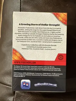 Pokemon Scarlet & Violet Surging Sparks Booster Bundle 6 Packs, New Sealed - Image 3