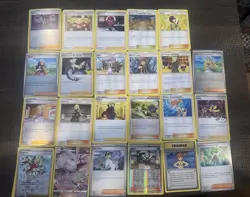 Pokemon Tcg Card Lot of 28 Mixed Trainer Cards Cynthia/Lance/Professor Oak - Image 1