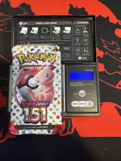 22.13g Heavy - Pokemon TCG S&V - 151 Booster Pack! Semi GOD U - Image 1