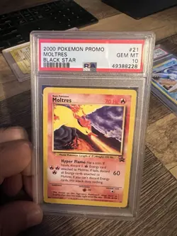 PSA 10 Moltres 21 Articuno 22 Zapdos 23 Sequential WOTC Black Star Pokemon Promo - Image 3