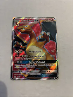 #2 Charizard GX SM60 Black Star Promo 2017 Full Art Pokemon Card TCG NM - Image 1