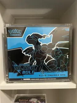 Pokemon Center Black Bolt & White Flare ETB Set of 2 Sealed Cases Included - Image 3