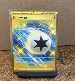 Pokemon 2024 SV Surging Sparks SSP en Jet Energy #252/191 NM/M - Image 1