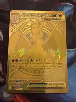 Mega Charizard Y ex 294/217 GOLD Pokemon Ascended Heroes Read Des. - Image 1