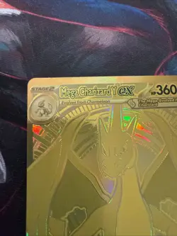 Mega Charizard Y ex 294/217 GOLD Pokemon Ascended Heroes Read Des. - Image 2