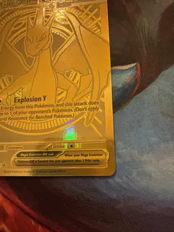 Mega Charizard Y ex 294/217 GOLD Pokemon Ascended Heroes Read Des. - Image 4