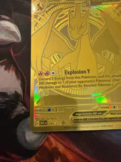 Mega Charizard Y ex 294/217 GOLD Pokemon Ascended Heroes Read Des. - Image 5