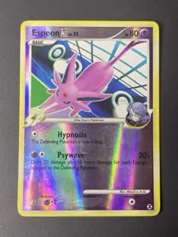 Pokemon - Espeon E4 Rare Rising Rivals 18/111 - MP - Image 2