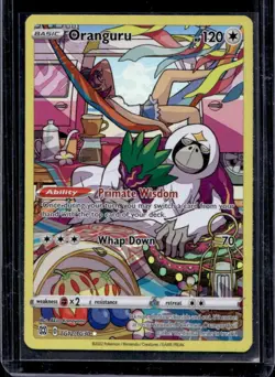 2022 Pokemon SWSH Brilliant Stars Oranguru Trainer Gallery Holo #TG12/TG30 - Image 1