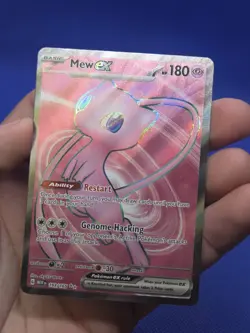 Pokemon Scarlet & Violet 151 Mew ex 193/165 Full Art Ultra Rare NM - Image 2