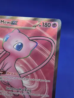 Pokemon Scarlet & Violet 151 Mew ex 193/165 Full Art Ultra Rare NM - Image 4