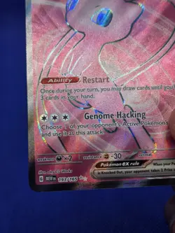Pokemon Scarlet & Violet 151 Mew ex 193/165 Full Art Ultra Rare NM - Image 5