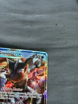 Pokemon Greninja GX TCG SM197 Sun & Moon Rare Holo Black Star Promo - Image 3