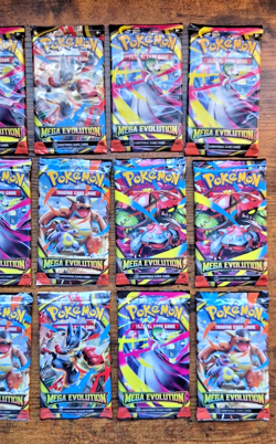 Pokemon TCG LOT of 15 Sealed Mega Evolutions Booster Packs 171313 - Image 4