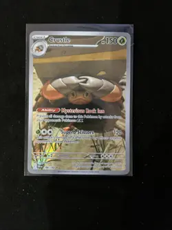 Pokemon Destined Rivals Crustle IR 186/182. - Image 1