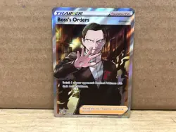 Boss's Orders 2020 POKEMON SWSH REBEL CLASH ULTRA RARE FA 189/192 - Image 1