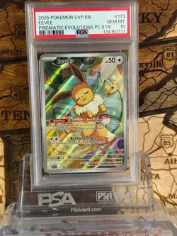 Eevee - 173 (Pokemon Center Exclusive) 173 PSA 10 - Image 1